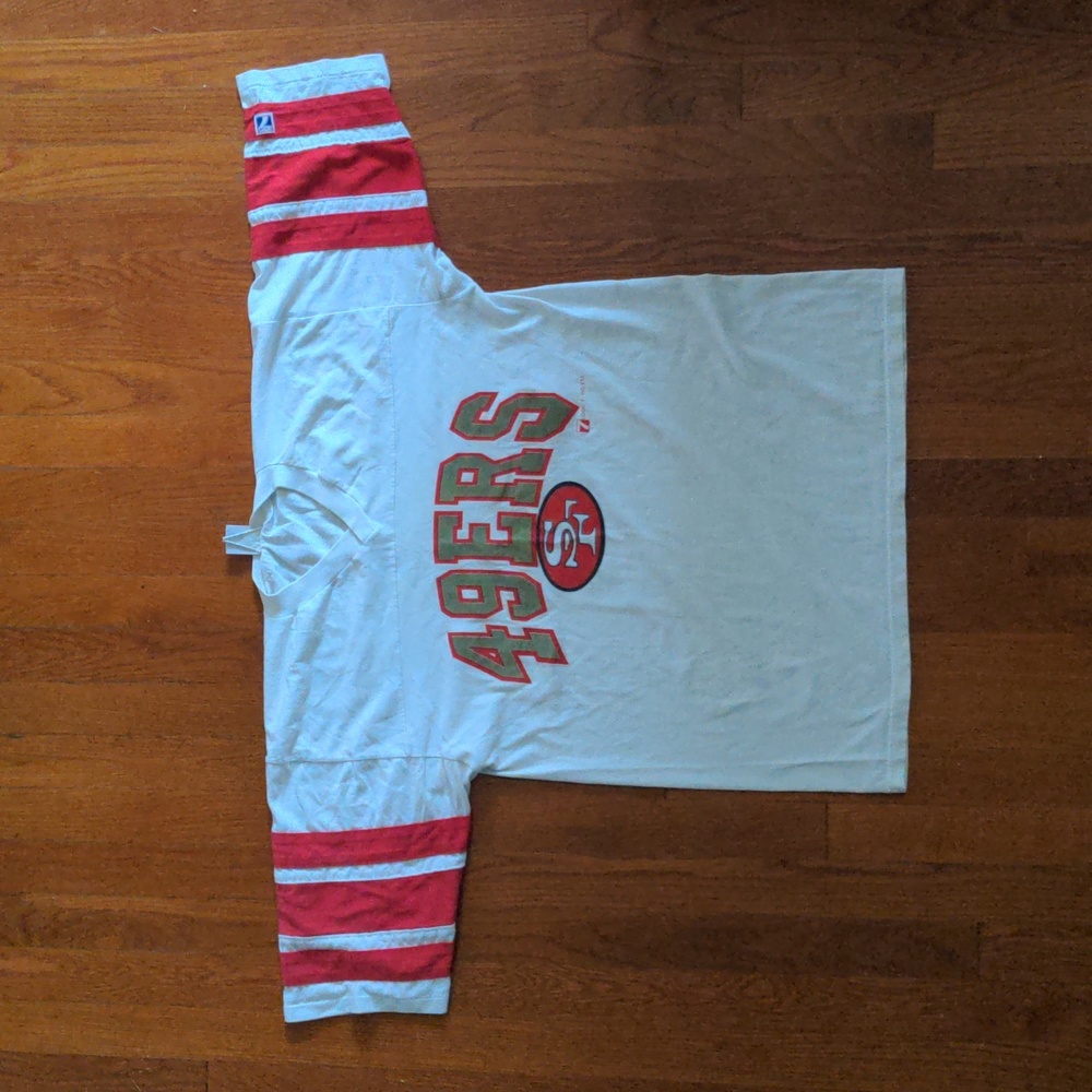 Vintage San Francisco 49ers White Shirt